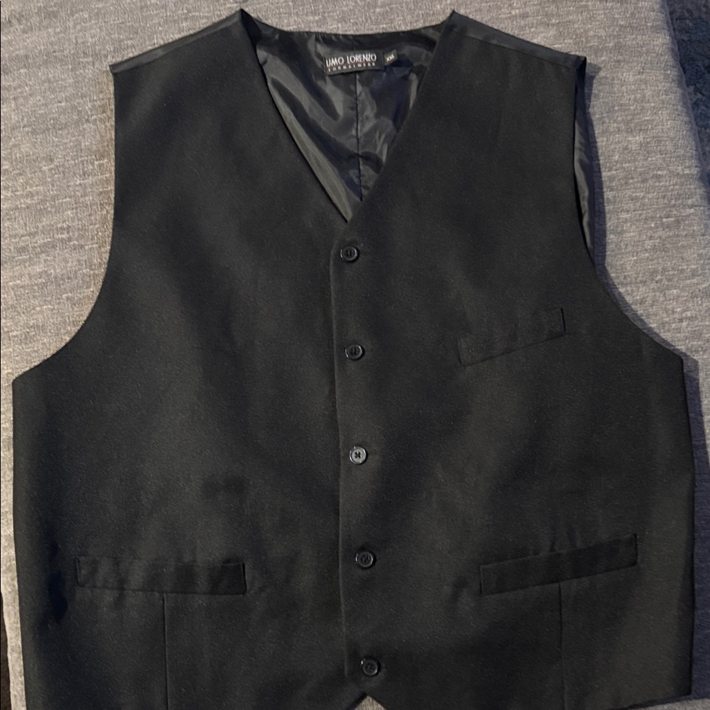 Uomo Uomo Black Mens Vest